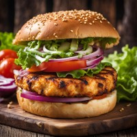 Grilled Paneer Burger